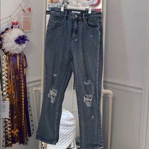Pacsun ripped mom jeans